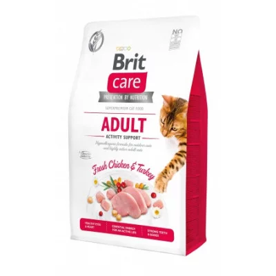 Brit Care Cat GF Adult Activity Support  (підтримка активності д/дорослих котів)