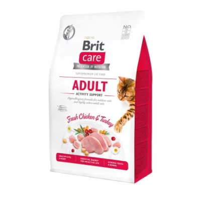 Brit Care Cat GF Adult Activity Support  (підтримка активності д/дорослих котів)