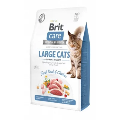 Brit Care GF Large Cats Power & Vitality Fresh Duck & Chicken