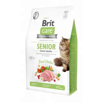 Brit Care Cat GF Senior Weight Control для кішок великих порід