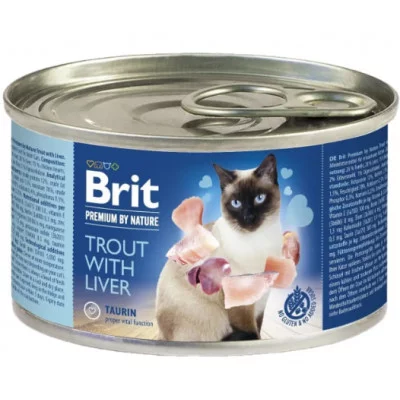 Brit Premium by Nature Cat k 200g  вологий корм для котів