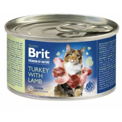 Brit Premium by Nature Cat k 200g  вологий корм для котів