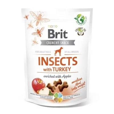 Brit Care Dog Crunchy Cracker Insects ласощі для собак, 200гр.