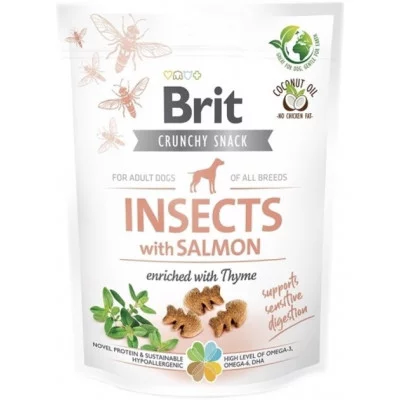 Brit Care Dog Crunchy Cracker Insects ласощі для собак, 200гр.
