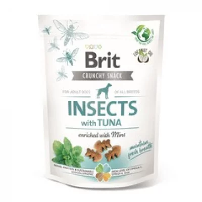 Brit Care Dog Crunchy Cracker Insects ласощі для собак, 200гр.
