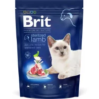 Brit Premium Cat  Sterilized корм для котів з чутливим травл..