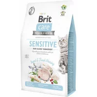 Brit Care Cat  Insect Fish сухий корм з харчовою непереносим..