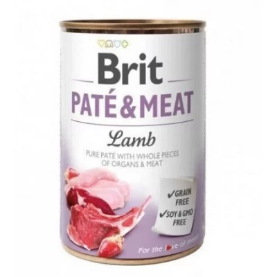 Brit Paté and Meat Dog k 400 g  вологий корм для собак