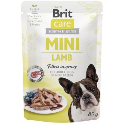 Brit Care Mini Dog pouch 85g Вологий корм для собак, філе у соусі