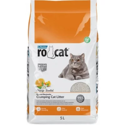 RoCat Наповнювач бентонітовий для котячих туалетів 5л