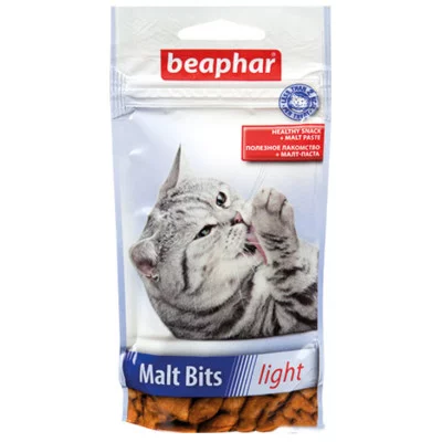 Beaphar Malt Bits Lich Подушечки з пастою для виведення шерсті