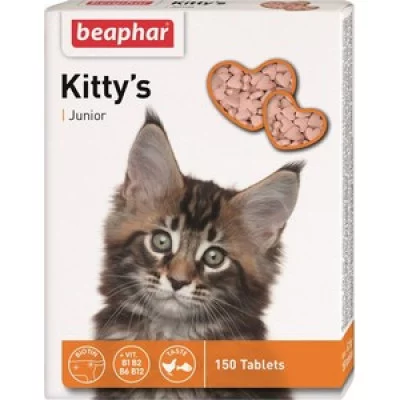 Beaphar Kitty's Junior Вітамінізовані ласощі для кошенят