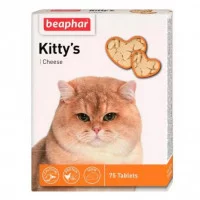 Beaphar Kitty's Cheese Вітамінізовані ласощі для кішок з сир..