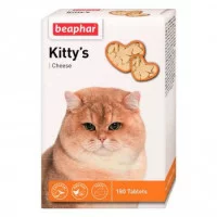 Beaphar Kitty's Cheese Вітамінізовані ласощі для кішок з сир..