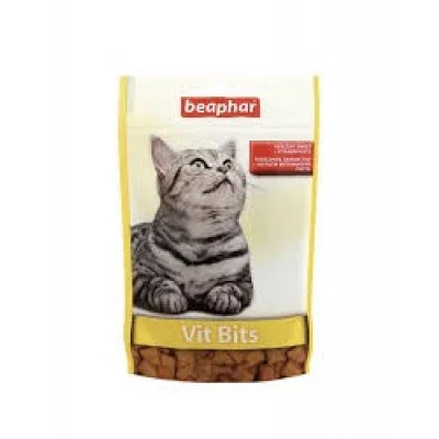 Beaphar Vit Bits подушечки с мультивітамінною пастою для котів