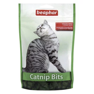 Beaphar Catnip Bits Ласощі для котів і кошенят з котячої м'ятою