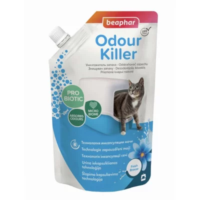 Beaphar Odour Killer Засіб для видалення неприємних запахів, в котячих туалетах