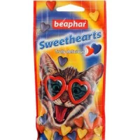 Beaphar Sweethearts Ласощі для котів і кошенят у формі різно..