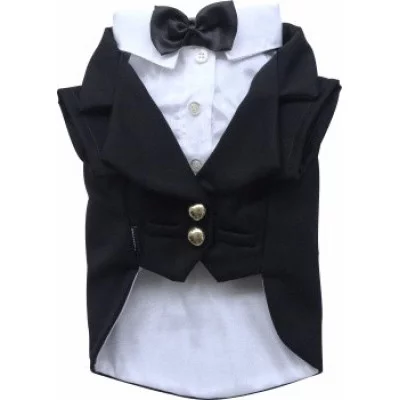 Doggy Dolly Смокінг чорний з білим