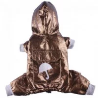 Doggy Dolly Light raincoat 4 legs brown Дощовик на 4 лапи, к..