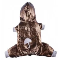 Doggy Dolly Light raincoat 4 legs brown Дощовик на 4 лапи, к..