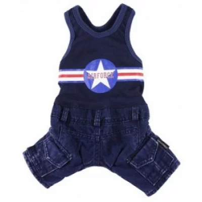Doggy Dolly Комбінезон синій  Airforce Boy