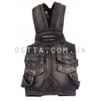 Doggy Dolly Сарафан джинсовий чорний