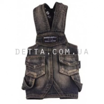 Doggy Dolly Сарафан джинсовий чорний