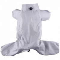 Doggy Dolly Комбінезон на липучці, срібний