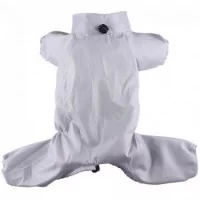 Doggy Dolly Комбінезон на липучці, срібний