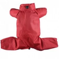 Doggy Dolly Комбінезон на липучці, червоний