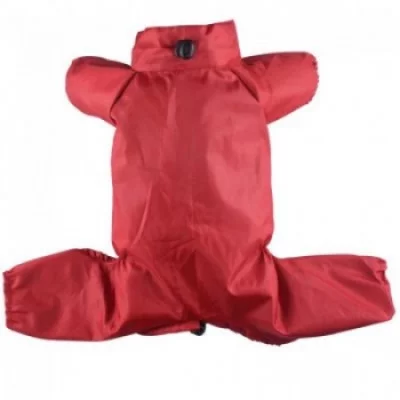 Doggy Dolly Комбінезон на липучці, червоний