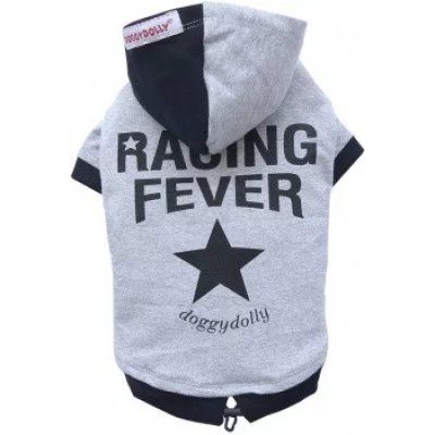 Doggy Dolly Race Grey Толстовка для собак, сіра