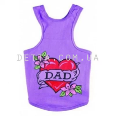 Doggy Dolly Топ Dad, фіолетовий