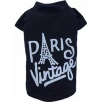 Doggy Dolly Футболка Vintage чорна