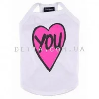 Doggy Dolly  Майка для собак, біла