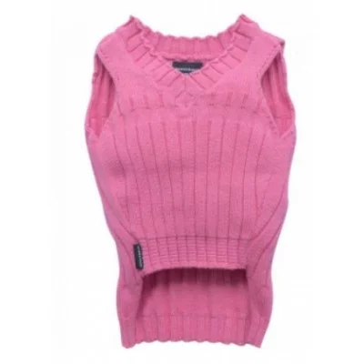 Doggy Dolly Pink sweater Светр для собак без рукавів, рожевий