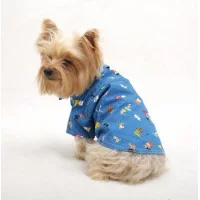 Doggy Dolly Сорочка темно-блакитна