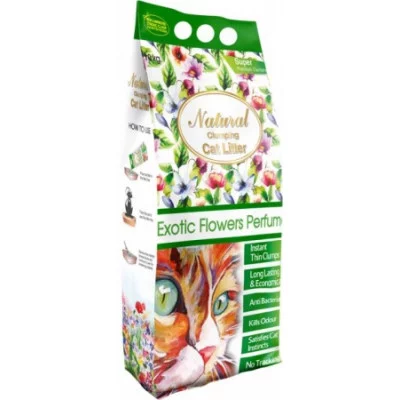 Бентонітовий наповнювач для котячих туалетів 