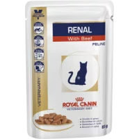 Royal Canin RENAL FELINE with Beef pouches Корм для котів за..