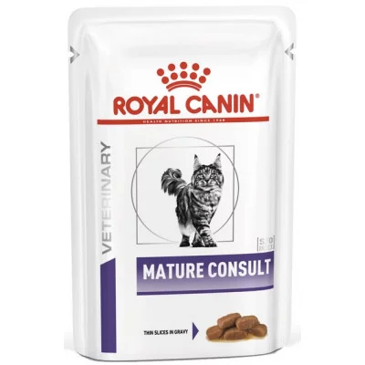 Royal Canin MATURE CONSULT CAT (шматочки в соусі) для старіючих котів 85г