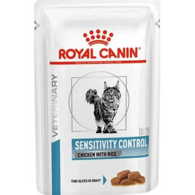 Royal Canin Sensitivity Chicken Pouches Вологий корм для котів при харчової алергії