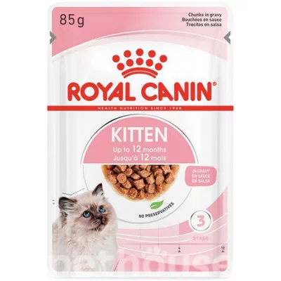 Royal Canin Kitten Instinctive Консерви для кошенят до 12 місяців, соус