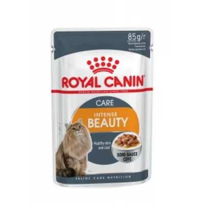 Royal Canin Intense Beauty Консерви для котів для підтримки краси шерсті, соус